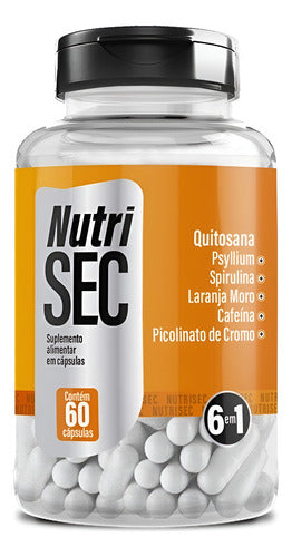 Nutrisec Emagrecedor 6 Em 1 Suplemento Vitaminas E Minerais