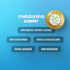 Melatonina Gummy Frutas Vermelhas