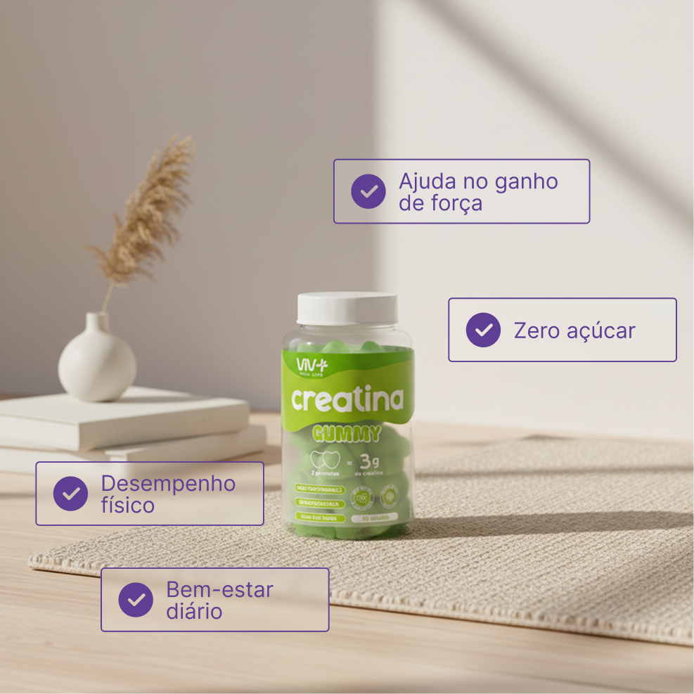 Creatina Uva Verde - Gummy