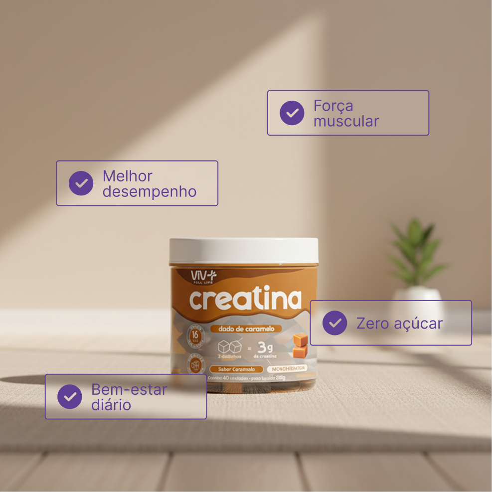 Creatina Caramelo - Gummy